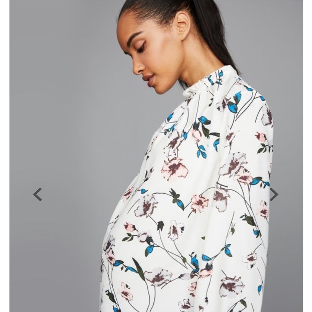 Pea in the Pod Soon Geneva maternity blouse